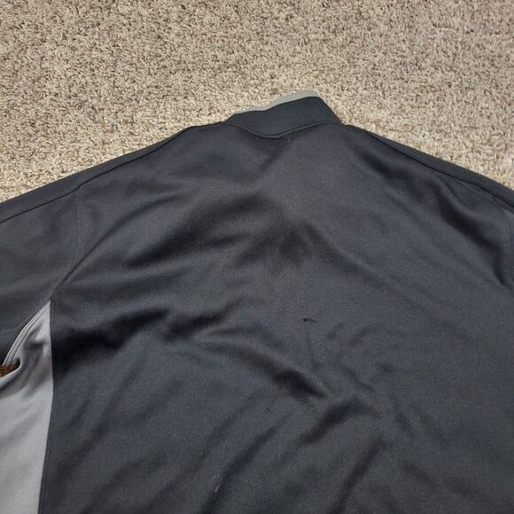 Ottawa Senators Mens Large 1/4 Zip Pullover Black NHL Hockey Tour Performance - Picture 7 of 7